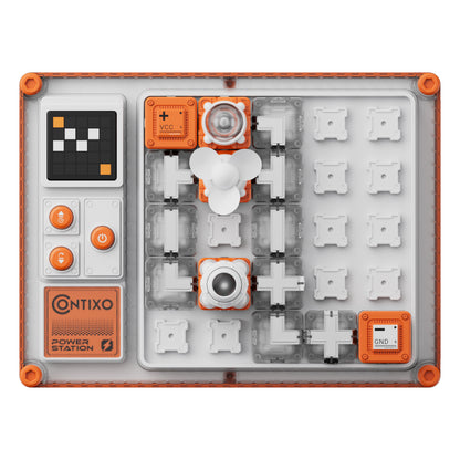 Contixo CB1 Kids Circuit Building Kit - 500+ STEM Experiments, Snap-Together Electronics Discovery Set for Creative Engineering Play