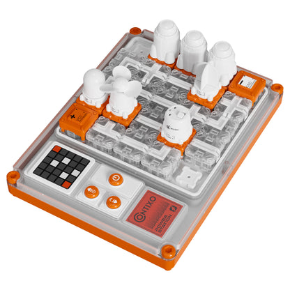 Contixo CB1 Kids Circuit Building Kit - 500+ STEM Experiments, Snap-Together Electronics Discovery Set for Creative Engineering Play