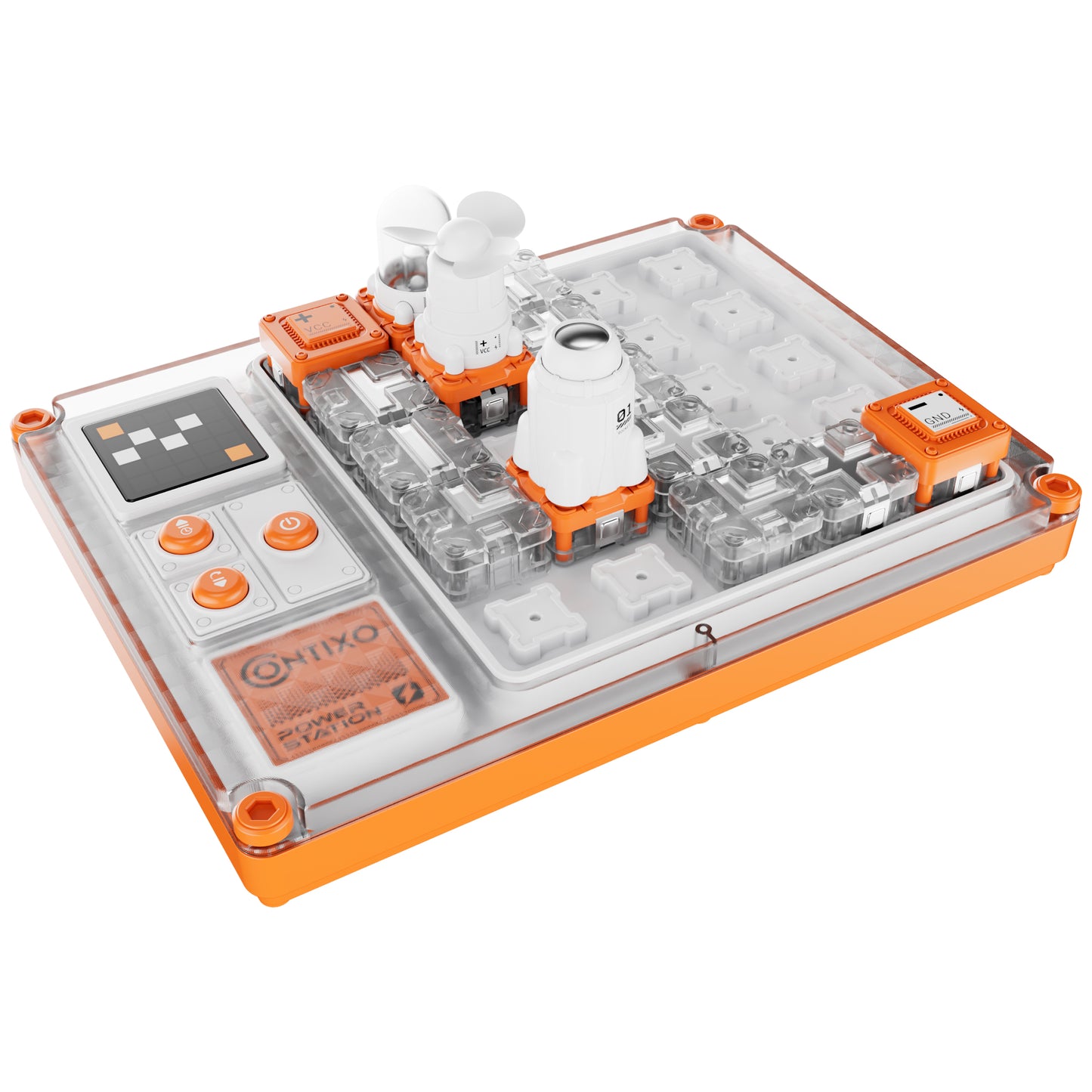 Contixo CB1 Kids Circuit Building Kit – 500+ STEM Experiments, Snap-Together Electronics Discovery Set for Creative Engineering Play