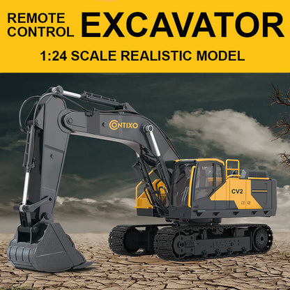 Contixo CV2 Remote Control RC Construction Excavator Toy for Kids