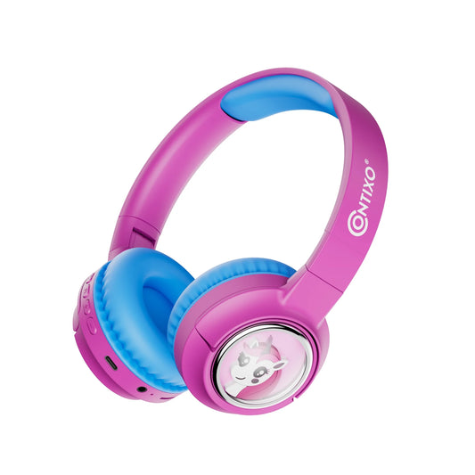 Contixo KB6 Kids Bluetooth Headphones (Pink)