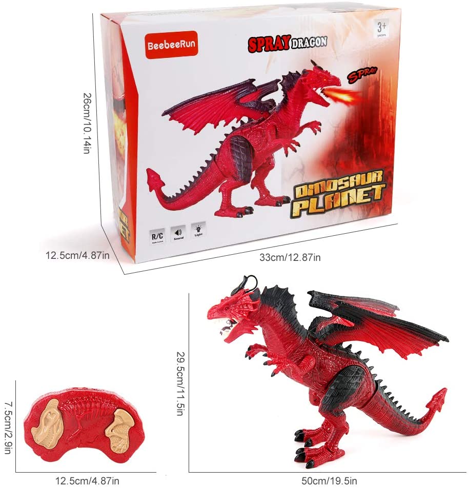 Contixo DR3 Remote Control RC Dragon Dinosaur Toy