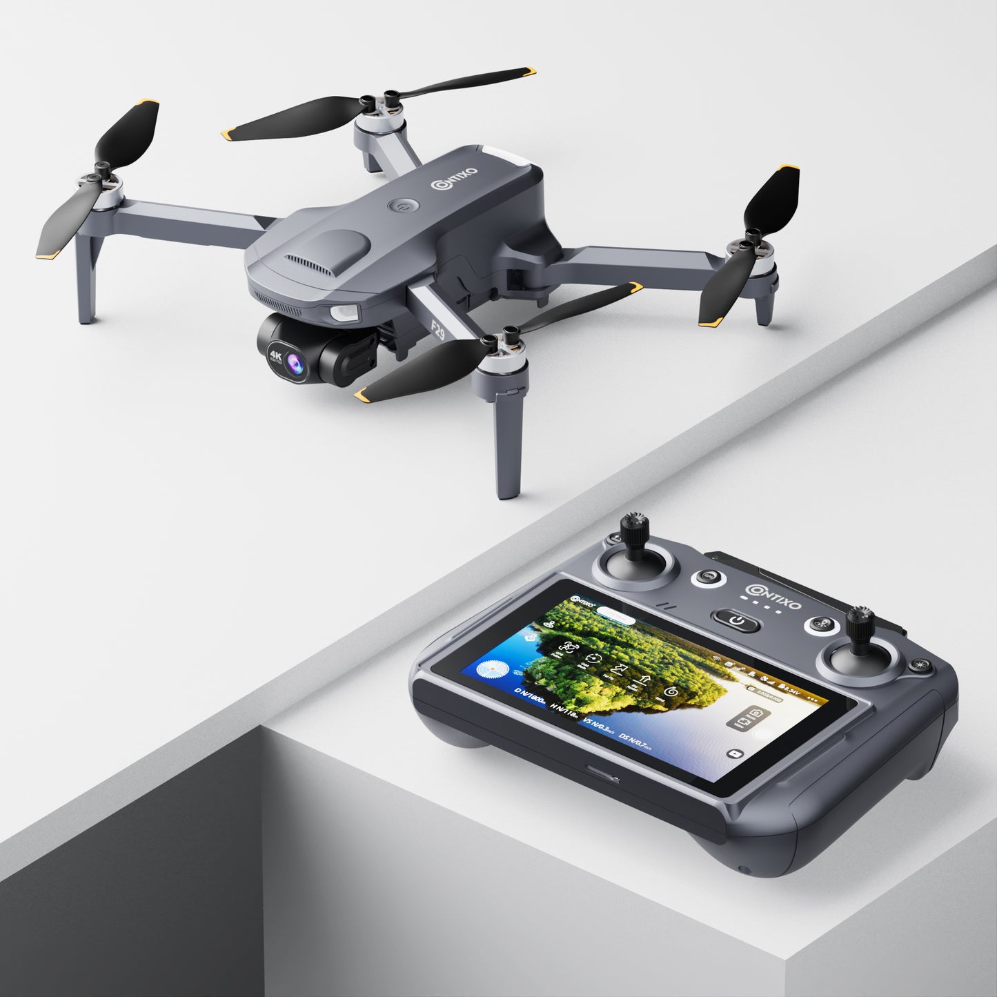 Contixo F29 Altura Max - Advanced GPS Drone with 4K UHD Camera & Extended Range