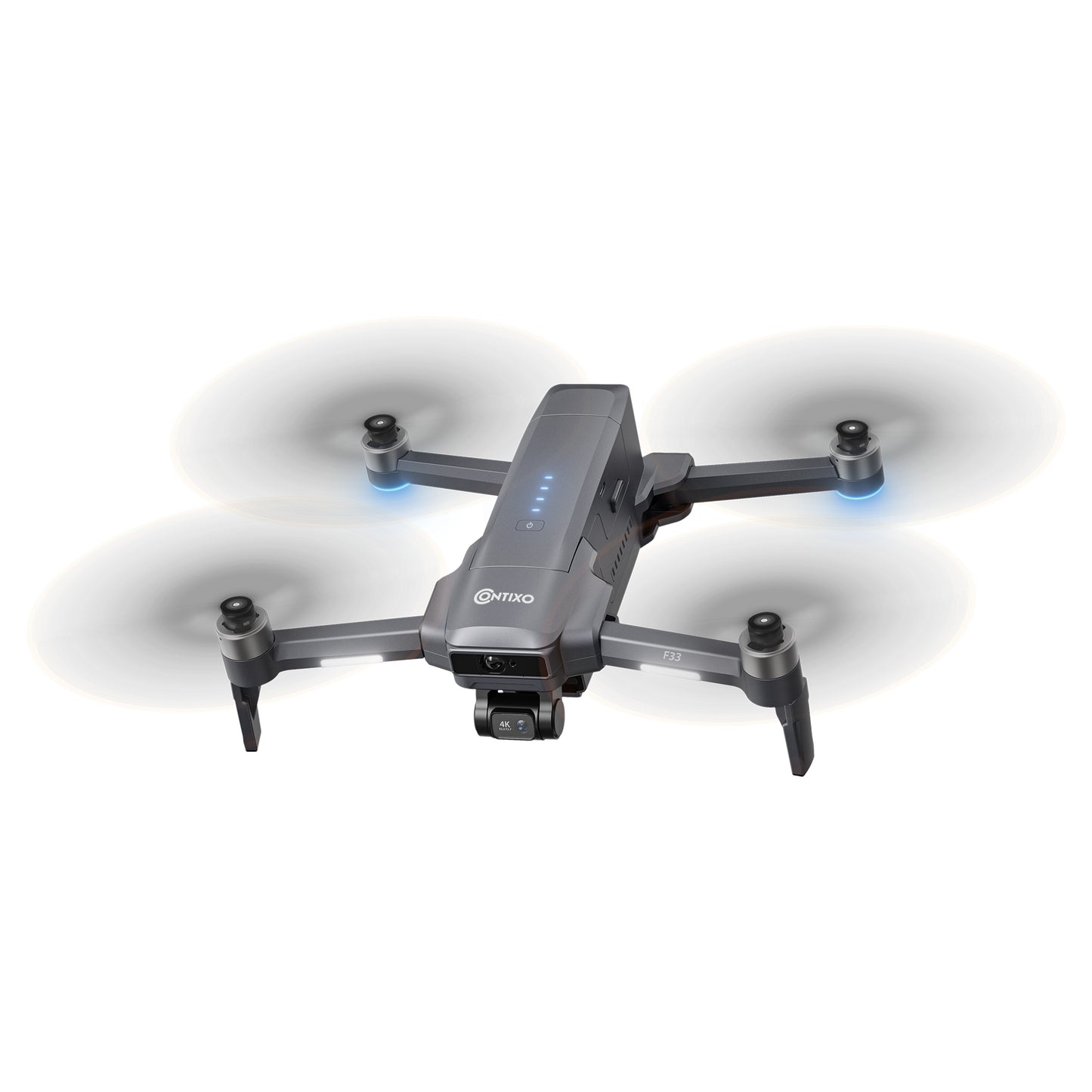 Contixo F33 Vortex - Professional 4K UHD GPS Drone - 42 Min Flight, Brushless Motors, Advanced Smart Modes
