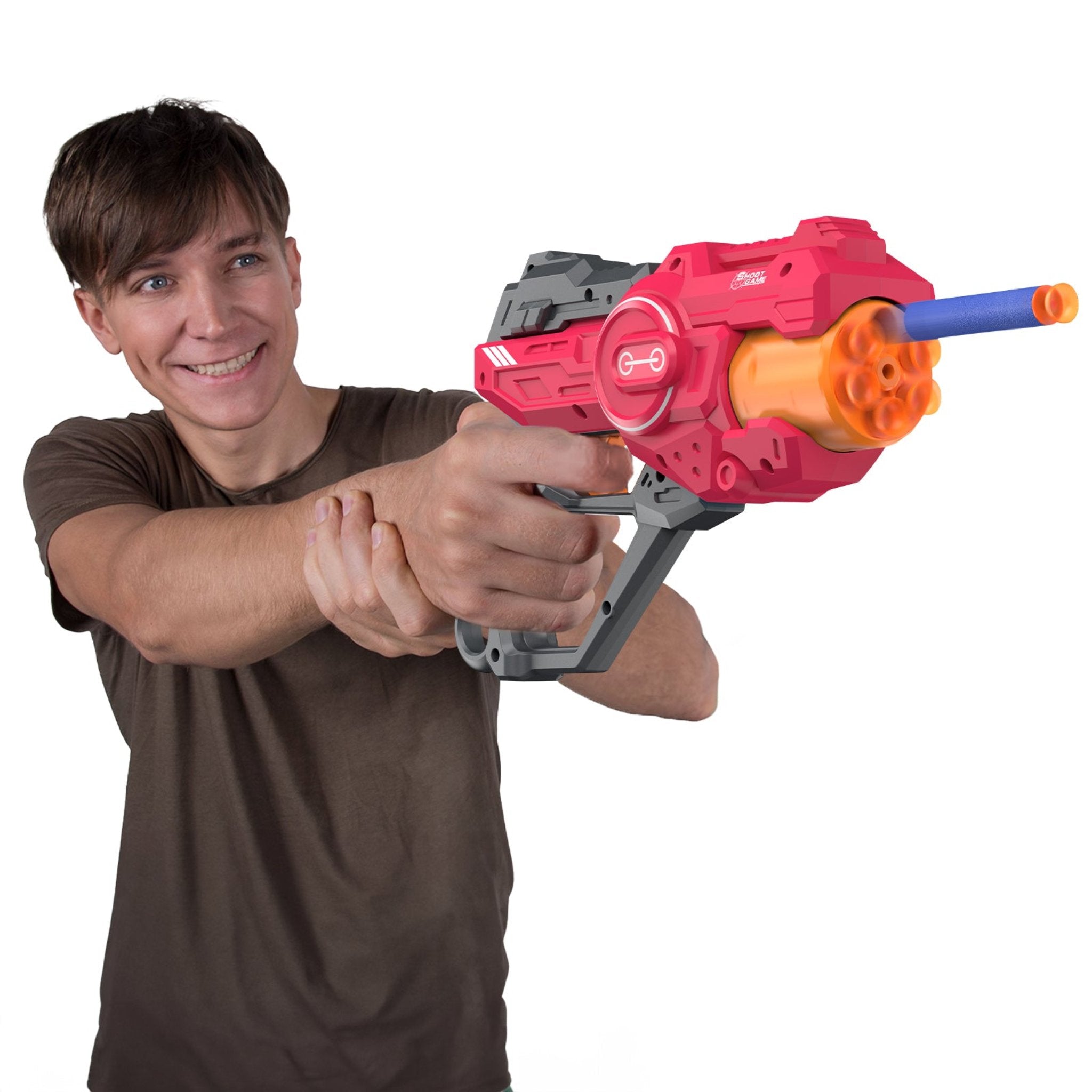 Contixo Dart Blaster Toy Gun for Kids - Soft Foam Darts, Indoor Outdoor Play