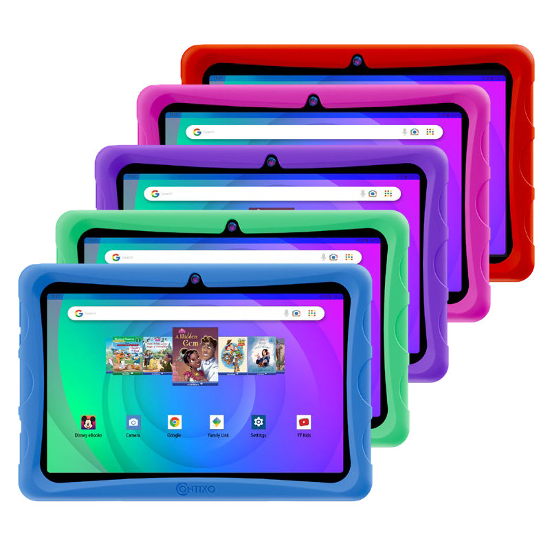 Contixo K103B Kids Tablet -" HD Screen, 64GB, Parental Controls, 80 Disney eBooks