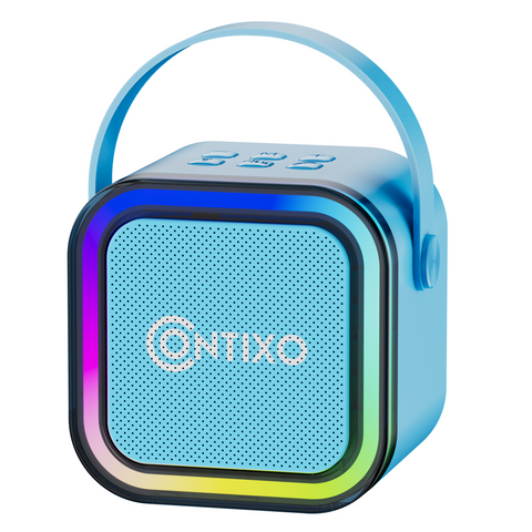 Contixo Kids Bluetooth Karaoke with Two Microphones