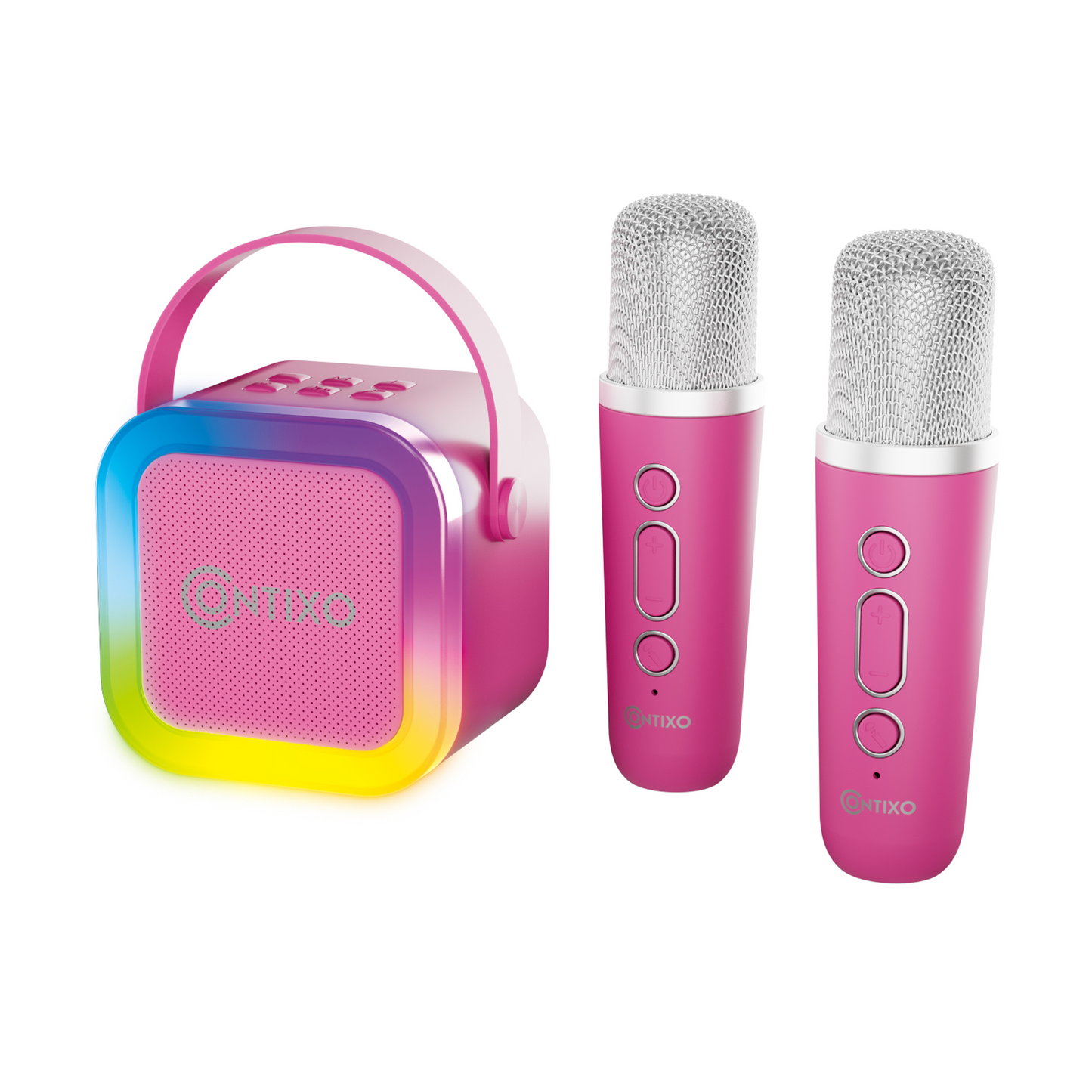 Contixo Kids Bluetooth Karaoke with Two Microphones
