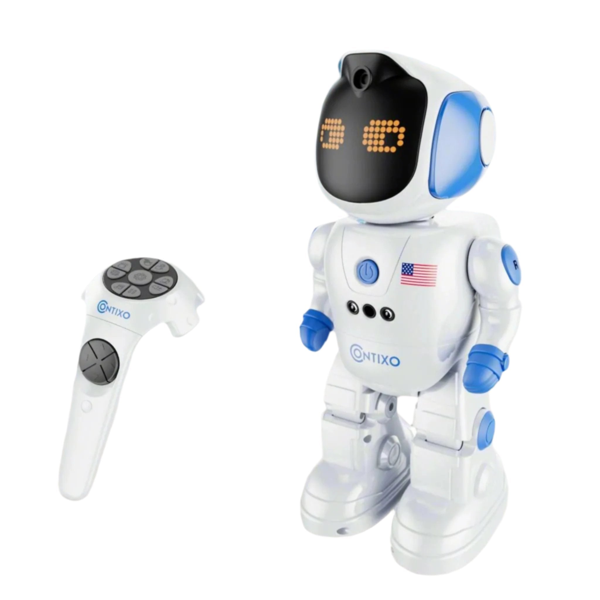 Contixo Remote Control Robot for Kids, Singing Dancing Programmable with Infrared Gesture, RC Robot Toy Age 6 -12