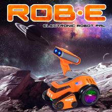 Contixo R5 Moon Rocket Rob-E Electronic Robot Toy for Kids - Dances, Plays Music, Light-Up Eyes