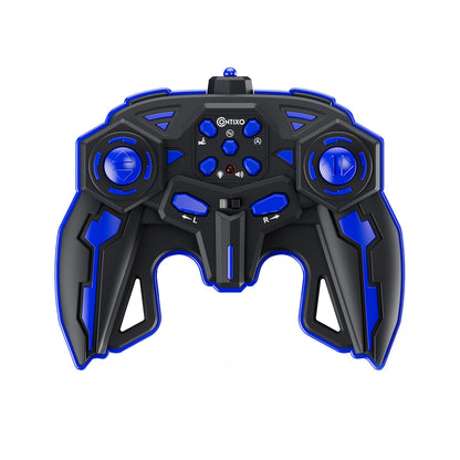 Contixo SC10 Cobra Speed Crawler RC Stunt Car - 4WD with Remote & Gesture Control, Blue