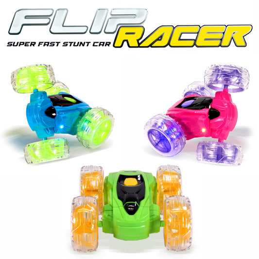 Contixo RC Stunt Car 4WD - 360- Spins, LED Lights, & Thr