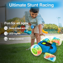 Contixo RC Stunt Car 4WD – 360° Spins, LED Lights, & Thrilling Fun