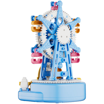 Contixo ST11 Ferris Wheel Building Set | 37-Piece Toy with Music & Hand Crank