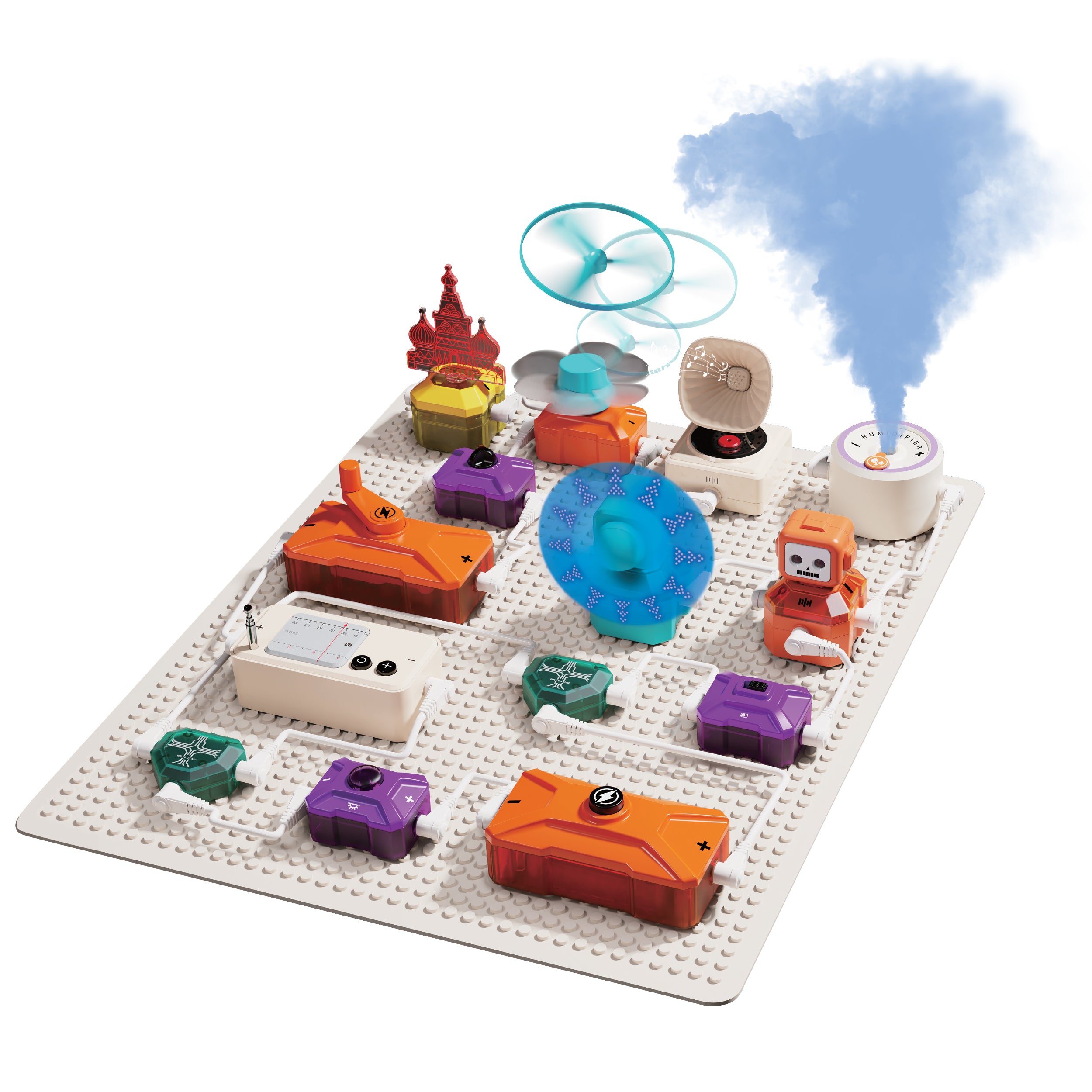 Contixo - ST36 Science Circuit Block Set, STEM Electronic Building Kit