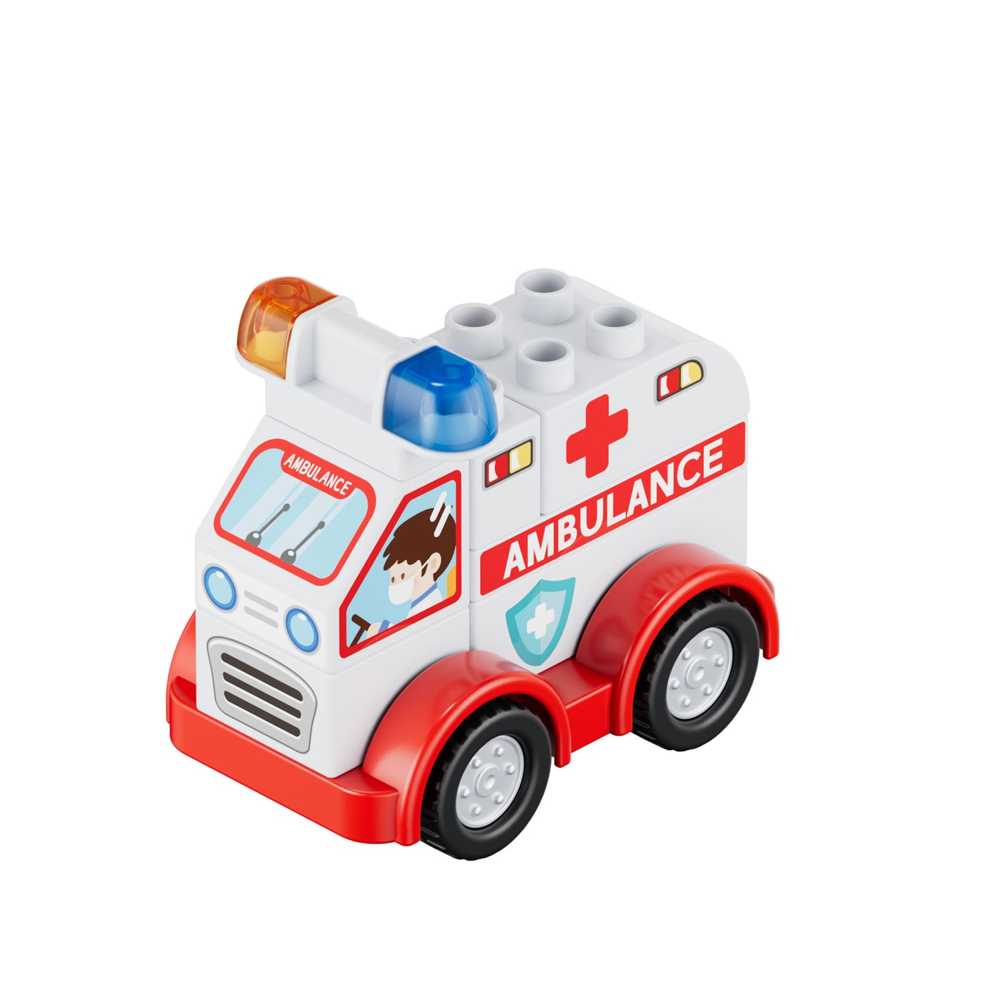 Contixo TF1 2-in-1 Transforming Building Set, 93 Pieces, Ages 3+