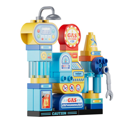 Contixo TF1 2-in-1 Transforming Building Set, 93 Pieces, Ages 3+