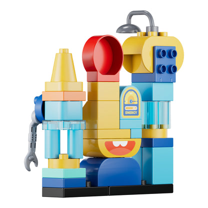 Contixo TF1 2-in-1 Transforming Building Set, 93 Pieces, Ages 3+