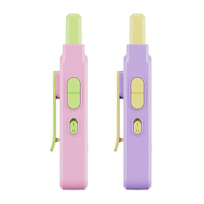 Contixo TK1 Kids Video Walkie Talkies | Pink & Purple 2-Pack with Camera