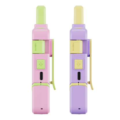 Contixo TK1 Kids Video Walkie Talkies | Pink & Purple 2-Pack with Camera