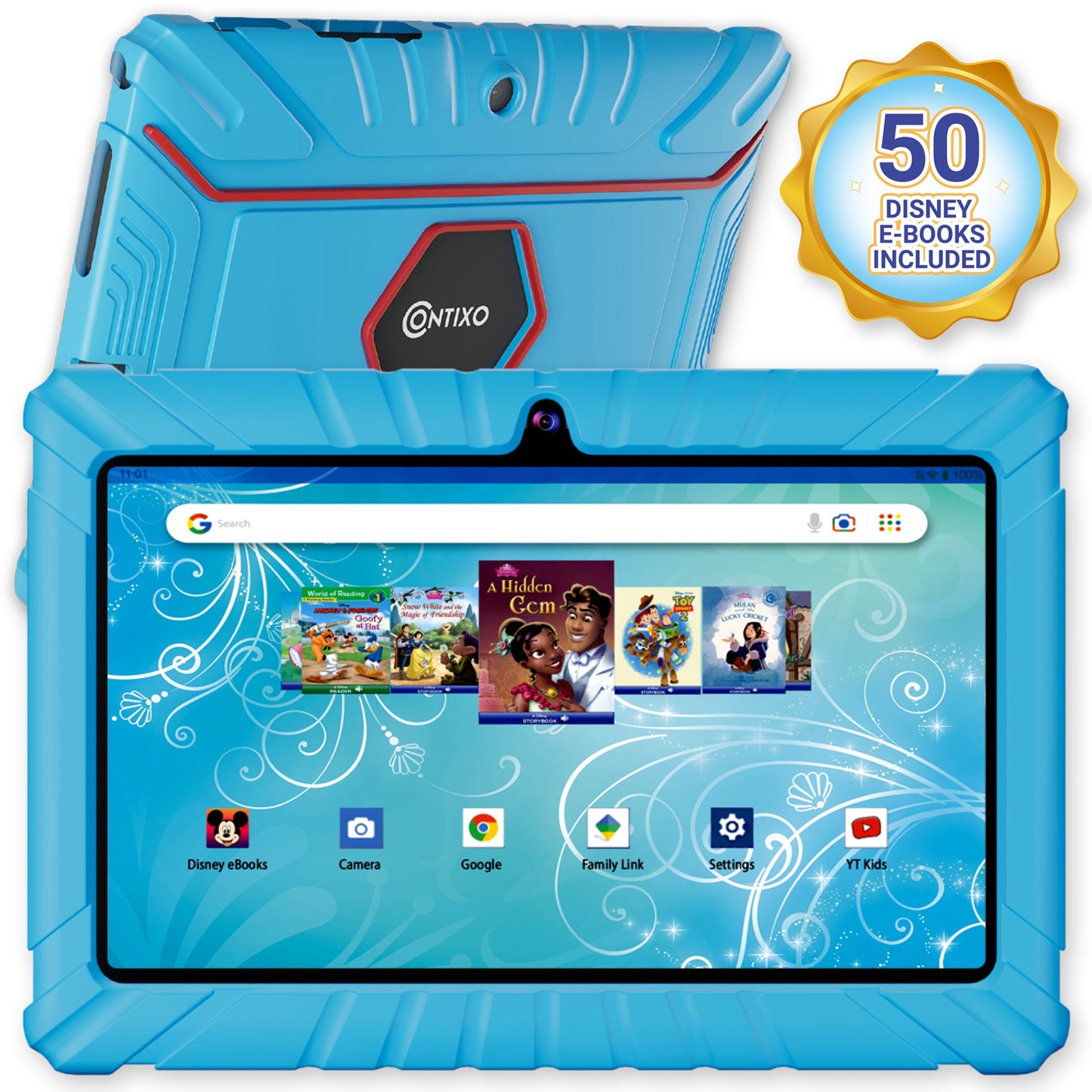 Contixo V8-2 - 7-Inch Kids Tablet - STEM Learning, 32GB, Wi-Fi, Parental Co