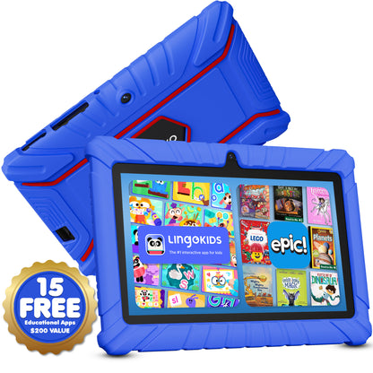 Contixo V8-2 - 7-Inch Kids Tablet - STEM Learning, 32GB, Wi-Fi, Parental Controls