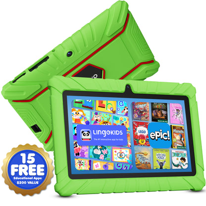 Contixo V8-2 - 7-Inch Kids Tablet - STEM Learning, 32GB, Wi-Fi, Parental Controls