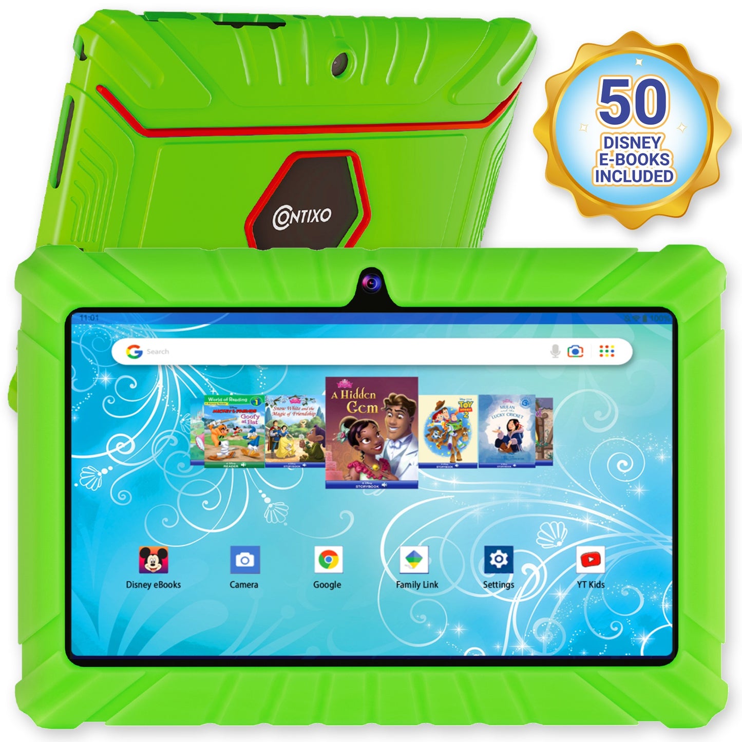Contixo V8-2 - 7-Inch Kids Tablet - STEM Learning, 32GB, Wi-Fi, Parental Co
