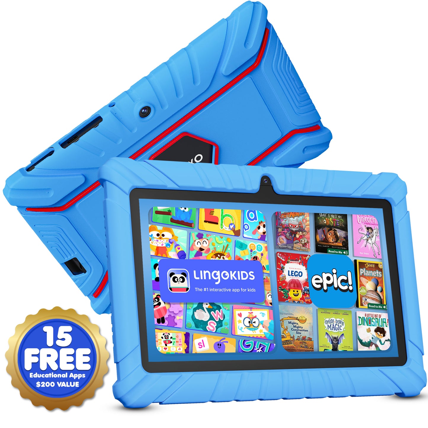 Contixo V8-2 - 7-Inch Kids Tablet - STEM Learning, 32GB, Wi-Fi, Parental Co