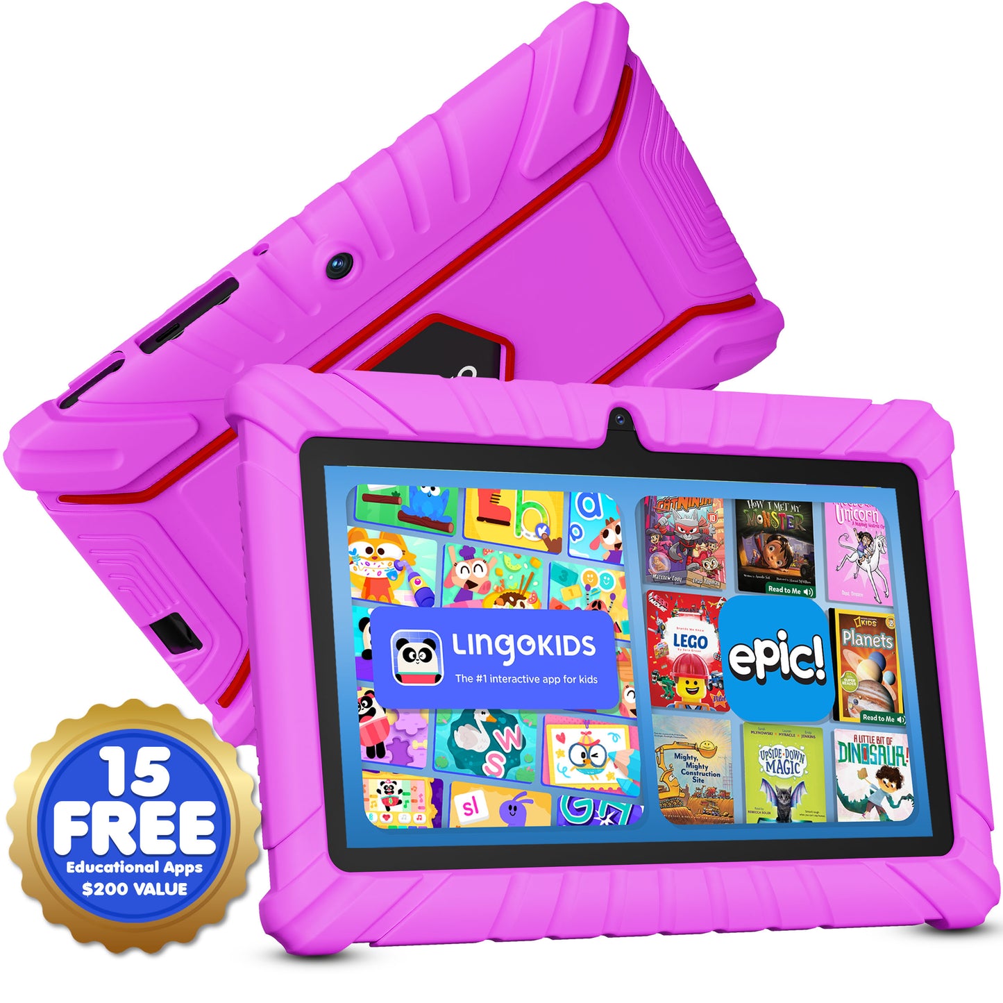 Contixo V8-2 - 7-Inch Kids Tablet - STEM Learning, 32GB, Wi-Fi, Parental Co