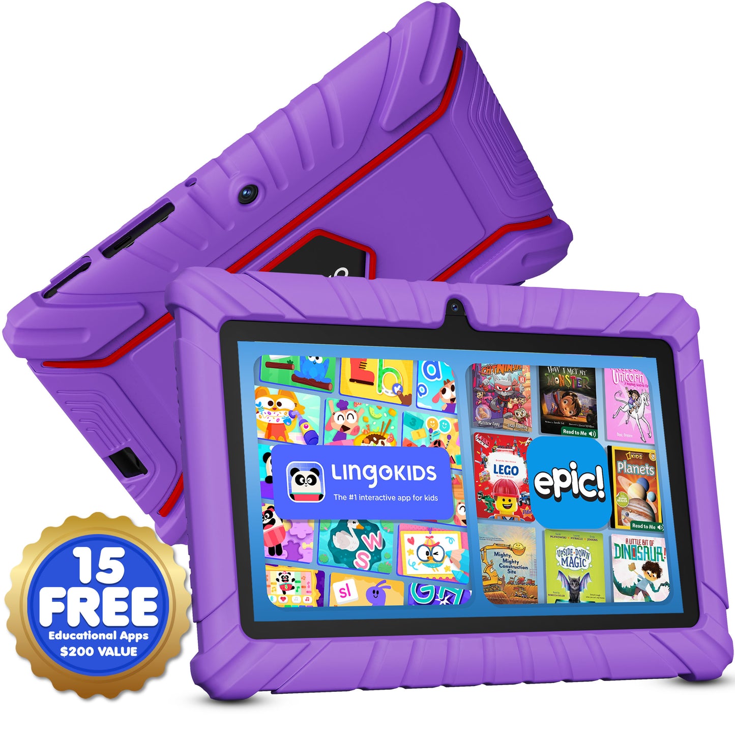 Contixo V8-2 - 7-Inch Kids Tablet - STEM Learning, 32GB, Wi-Fi, Parental Co