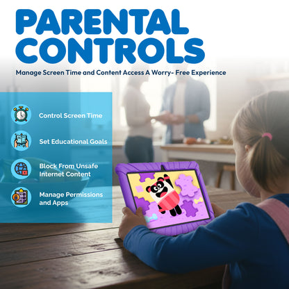 Contixo V8-2 - 7-Inch Kids Tablet - STEM Learning, 32GB, Wi-Fi, Parental Controls