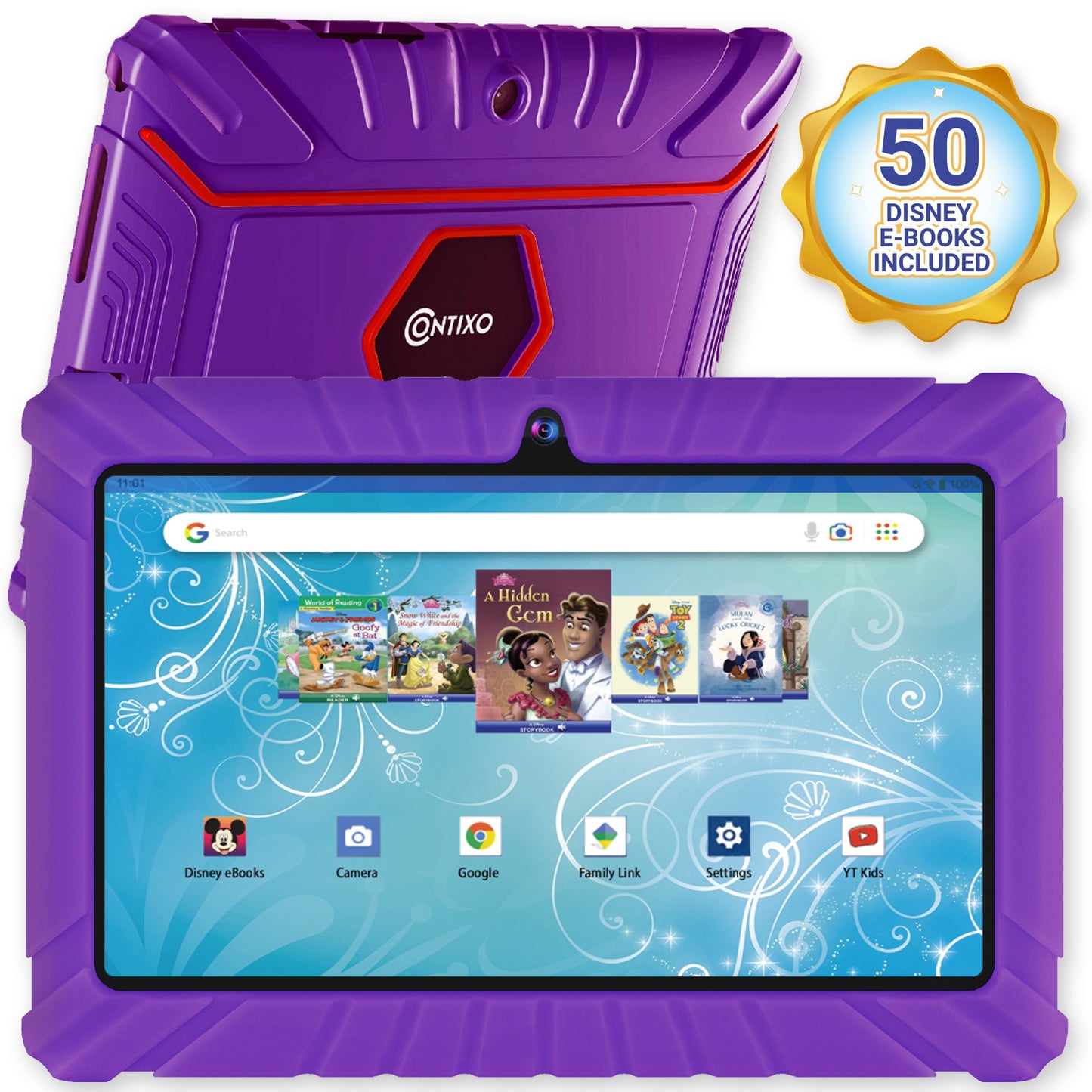 Contixo V8-2 - 7-Inch Kids Tablet - STEM Learning, 32GB, Wi-Fi, Parental Co