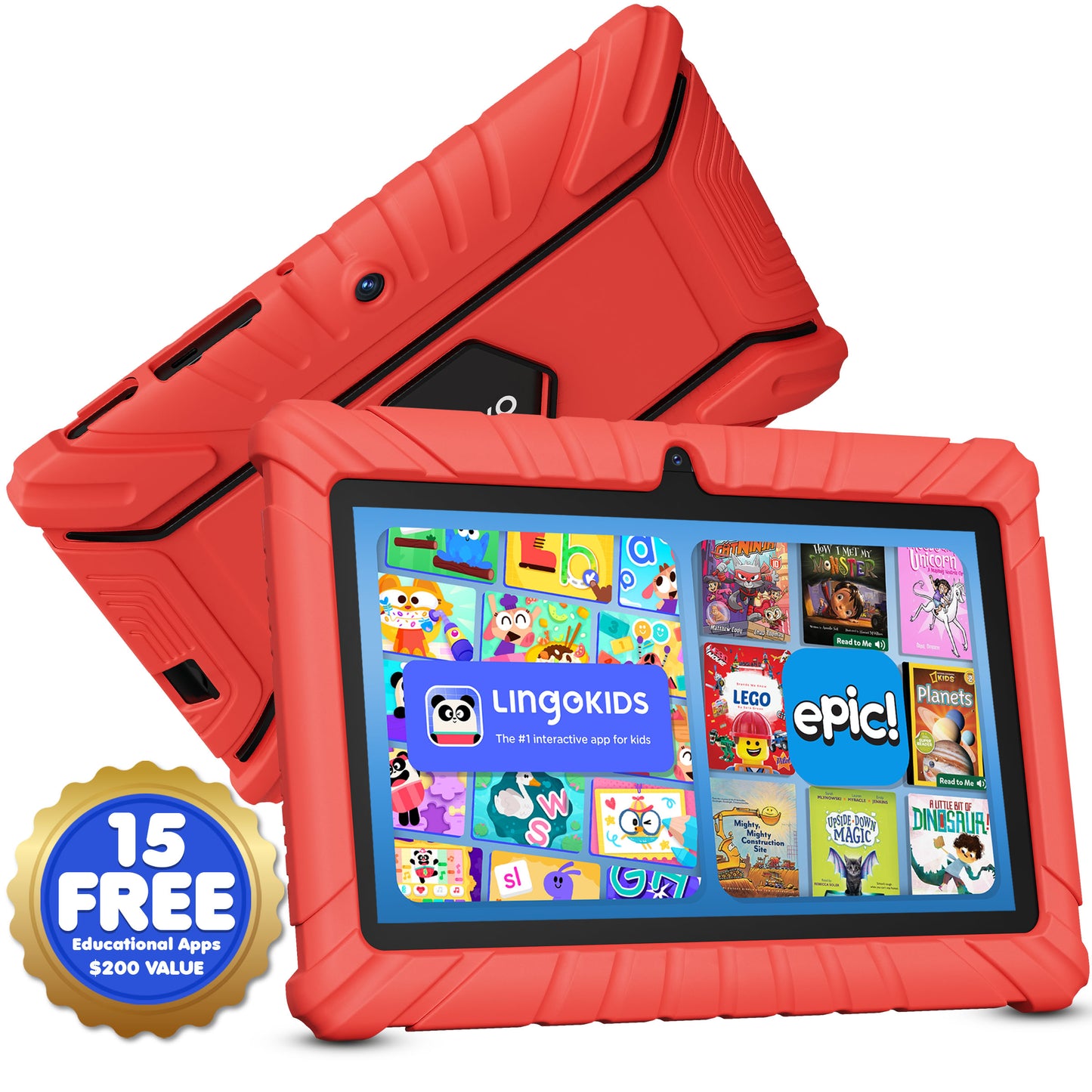 Contixo V8-2 - 7-Inch Kids Tablet - STEM Learning, 32GB, Wi-Fi, Parental Co