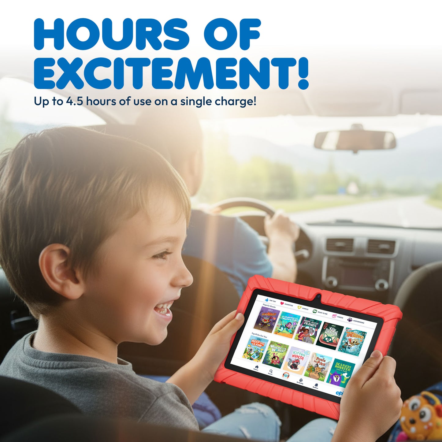 Contixo V8-2 - 7-Inch Kids Tablet - STEM Learning, 32GB, Wi-Fi, Parental Co