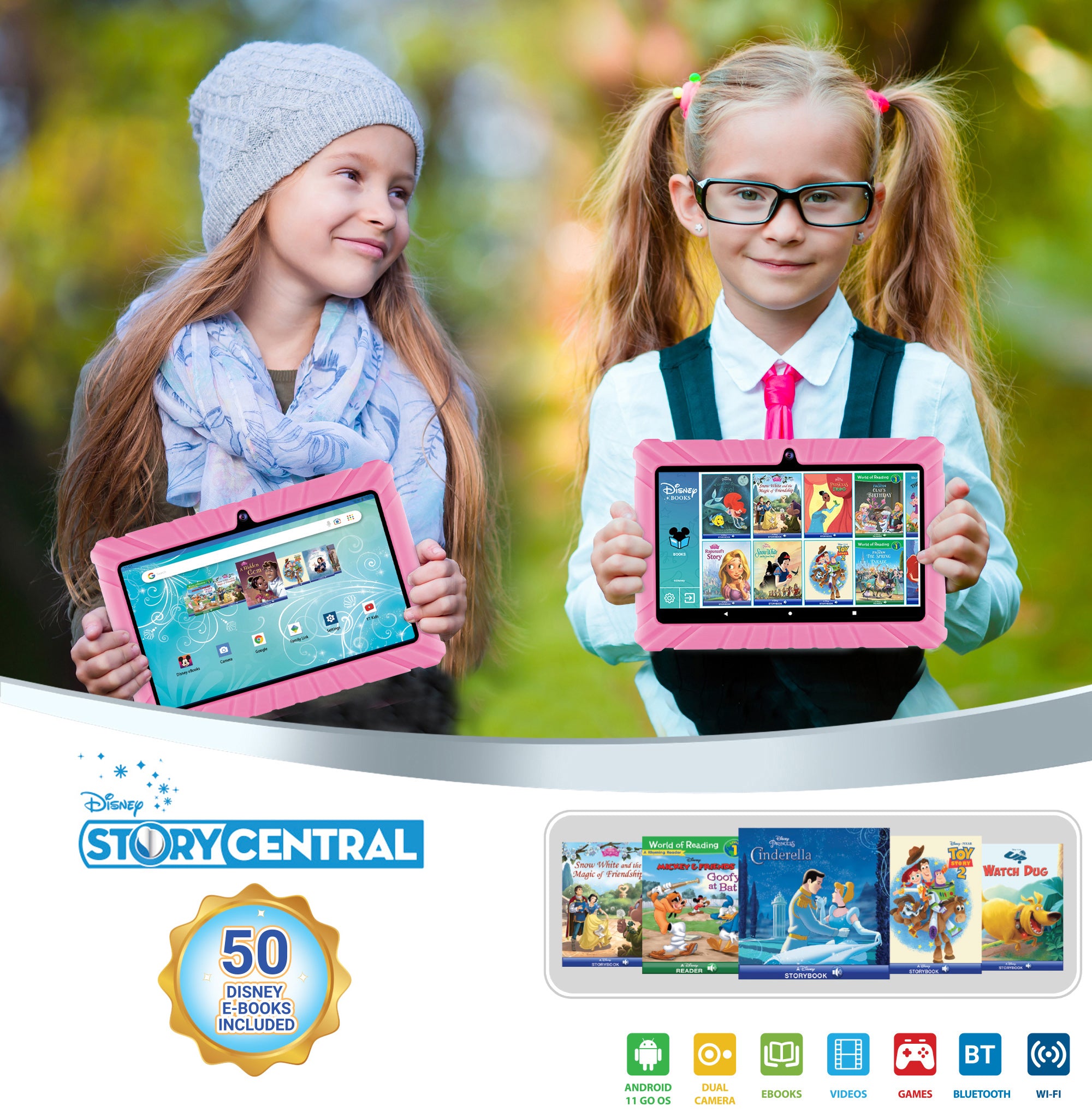 Contixo K81 8-Inch Kids Educational Tablet - 4GB + 64GB