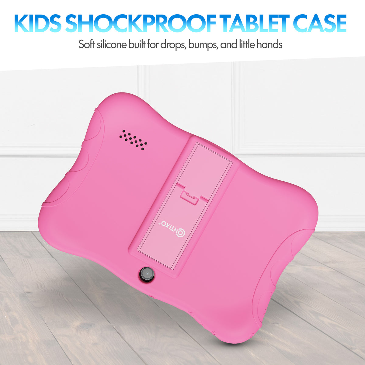 Contixo 7" Kids V9 Tablet Bundle | 32GB Android 13 | Wired KB7 Headphones & Bag