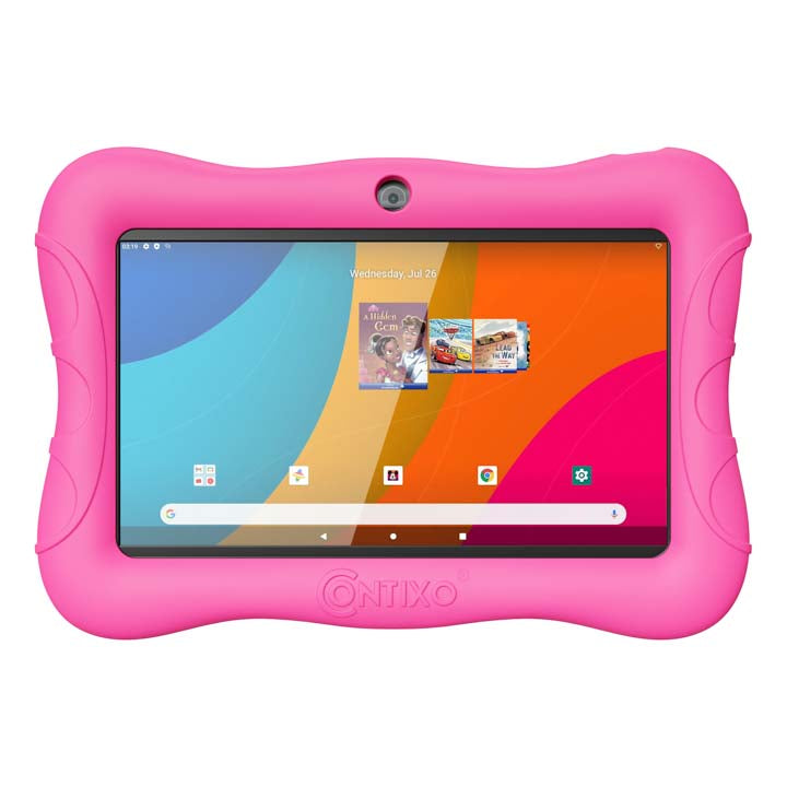 Contixo V9 Kids HD 7" Tablet - 50 Disney eBooks & Kickstand Included