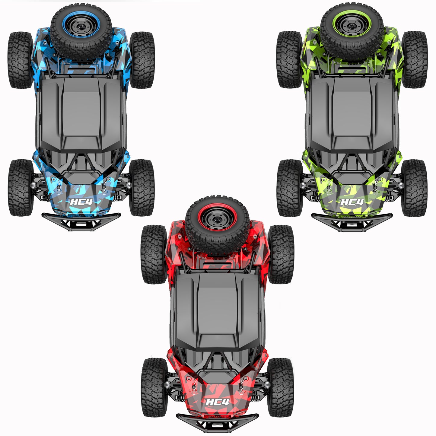 Contixo HC4 Dominator RC Remote Control Offroad 4WD UTV - 1:16 Scale