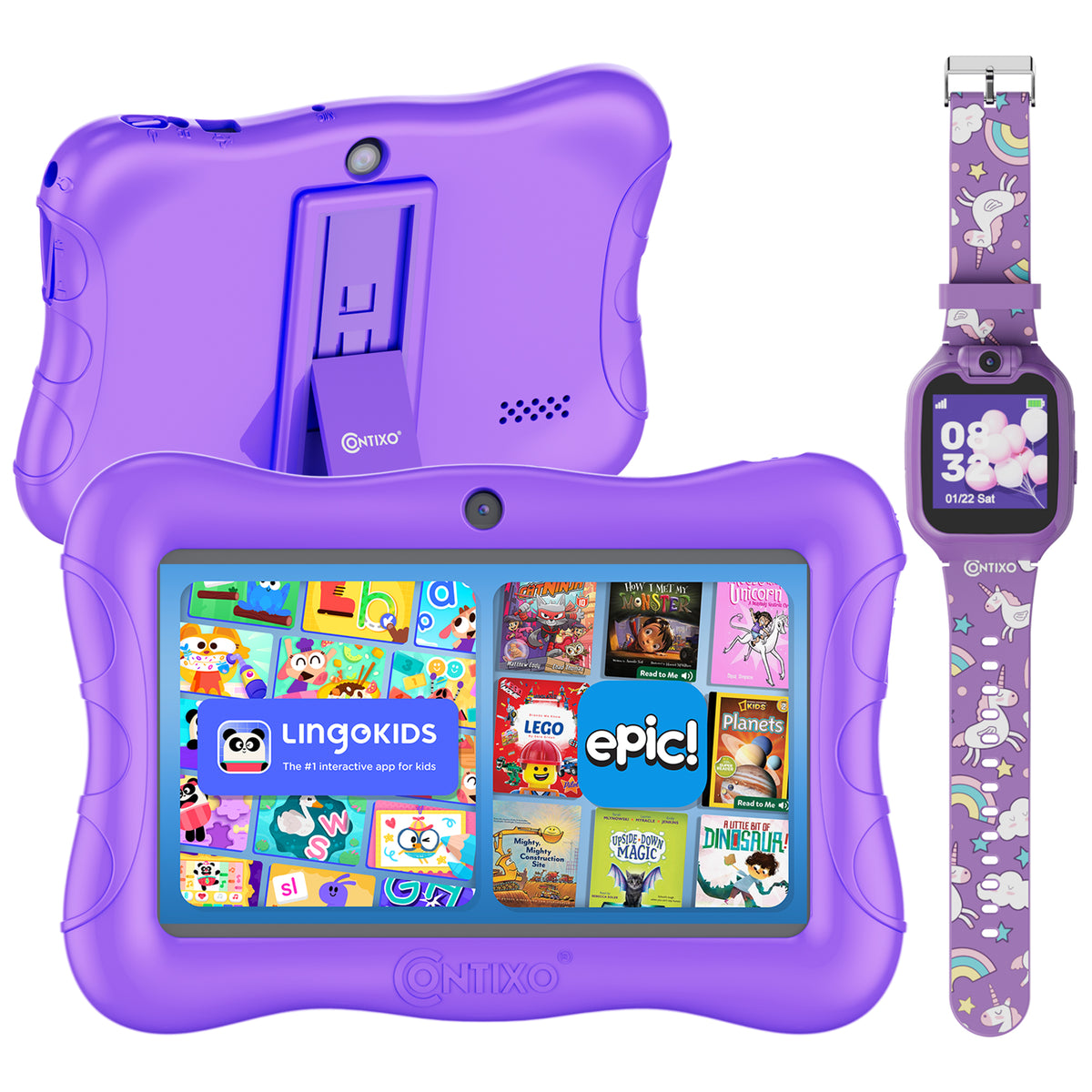 Contixo V9 Kids Tablet with Smartwatch