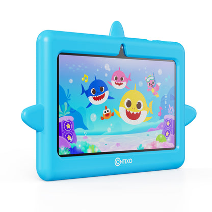 Pinkfong Baby Shark A8 7” Kids Tablet by Contixo | Android 16, 32GB