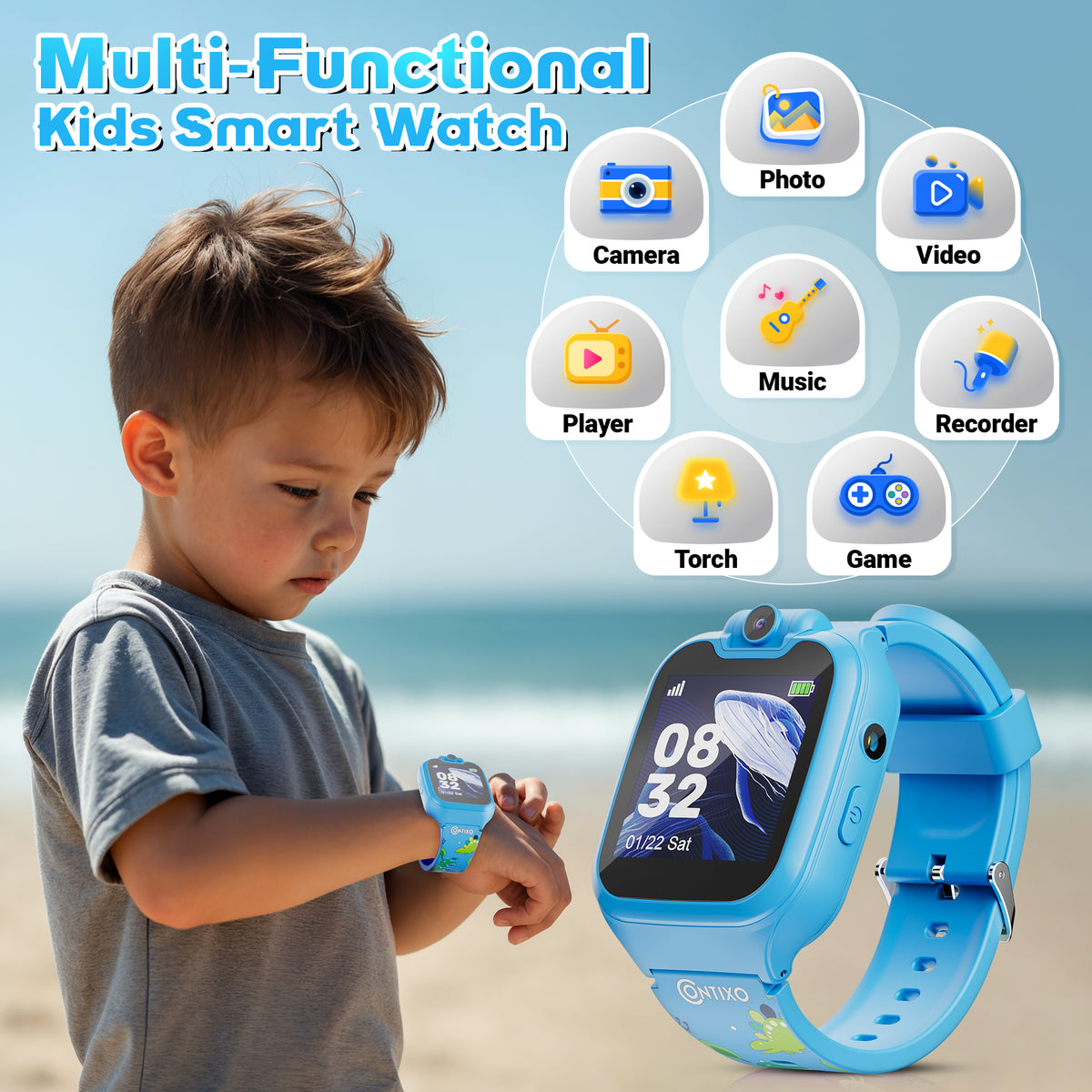 Contixo V9 Kids Tablet with Smartwatch