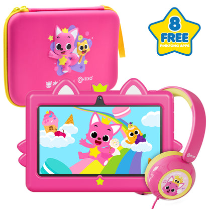 Pinkfong Baby Shark Kids Tablet Bundle