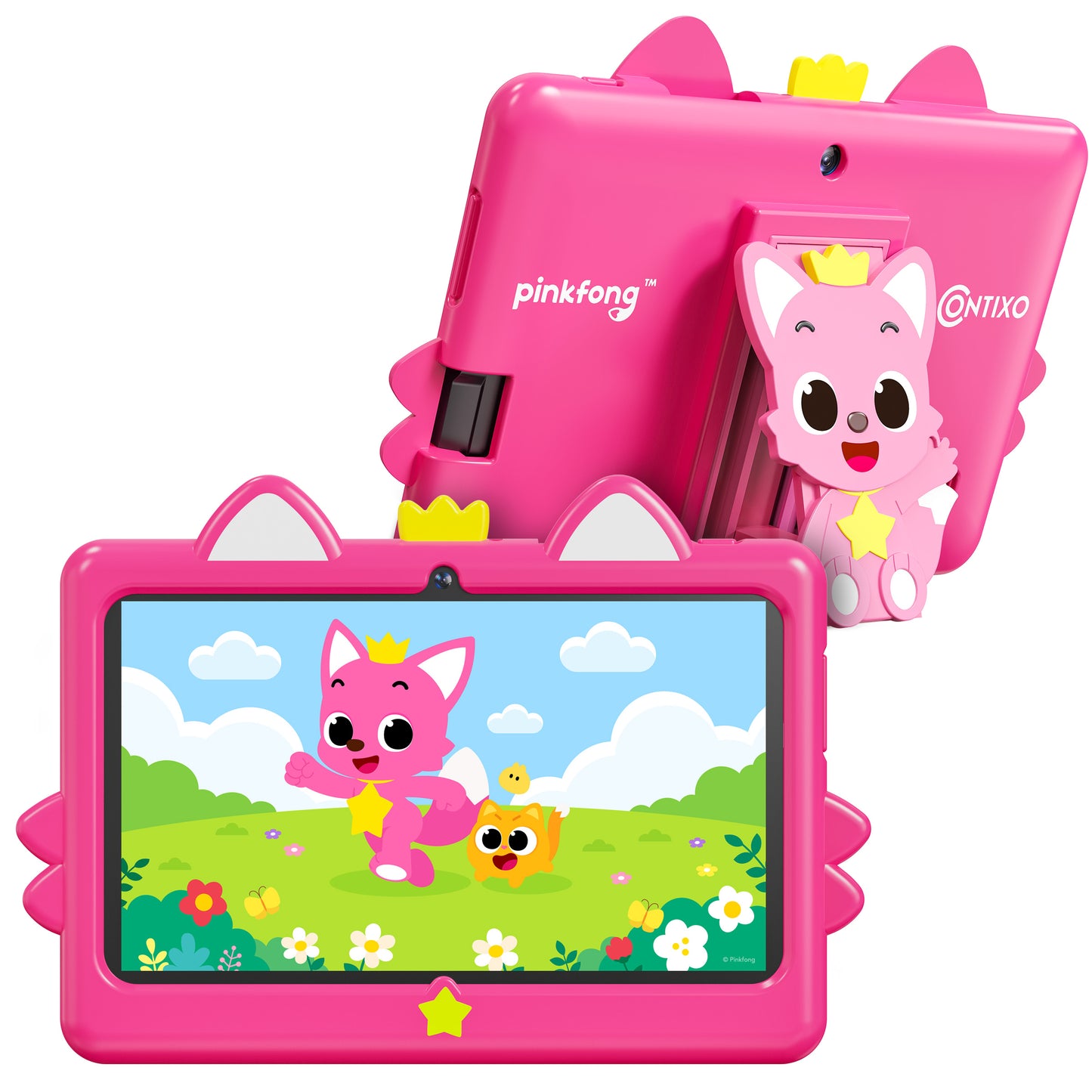 Pinkfong Baby Shark A8 7” Kids Tablet by Contixo | Android 16, 32GB