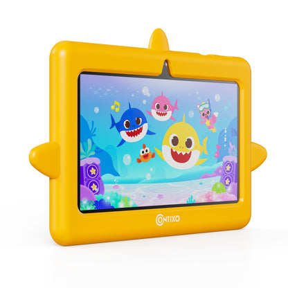 Pinkfong Baby Shark A8 7” Kids Tablet by Contixo | Android 16, 32GB