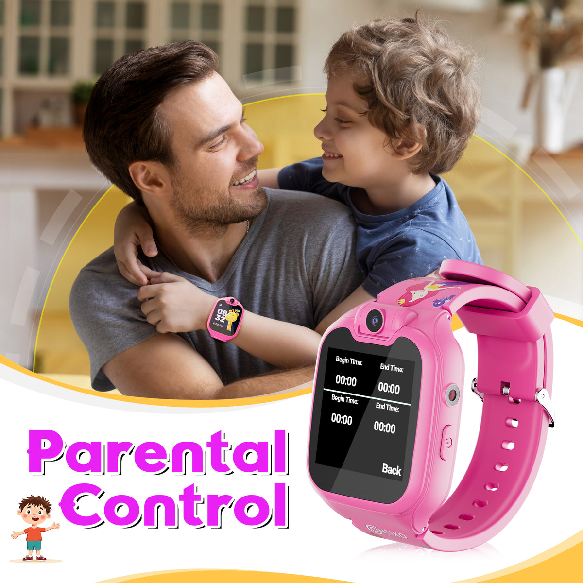 Contixo V9 Kids Tablet with Smartwatch
