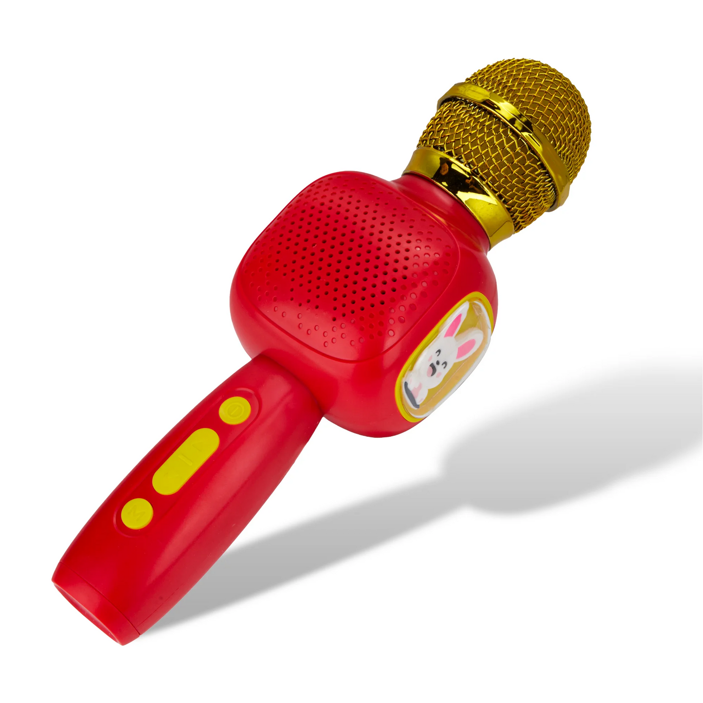 Contixo Karaoke Microphone for Kids - Wireless, Portable, Ages 3-12, Red