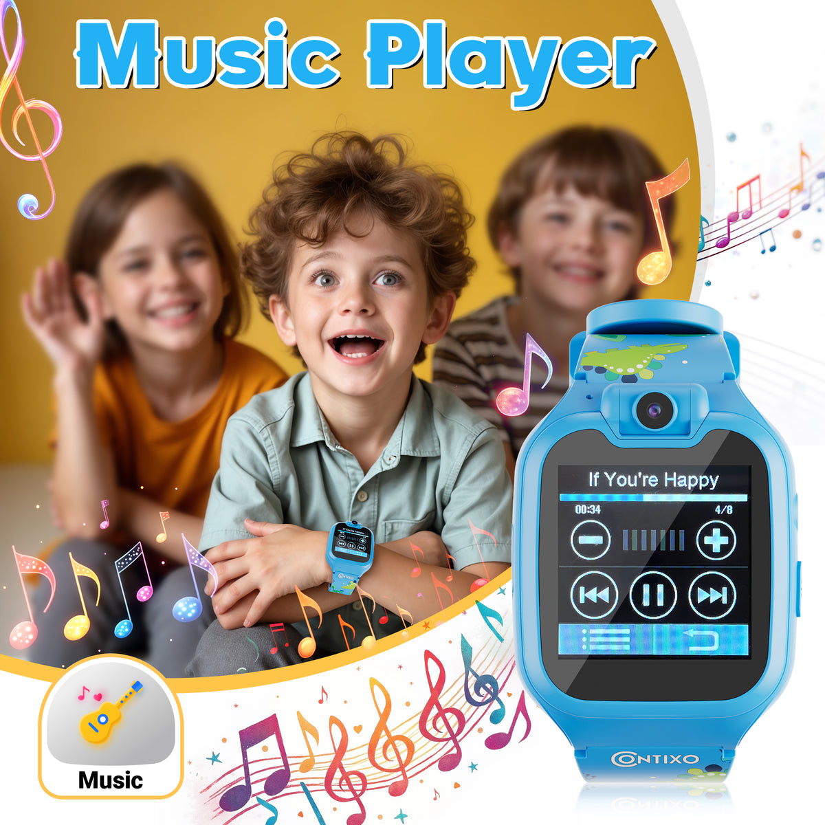 Contixo V9 Kids Tablet with Smartwatch