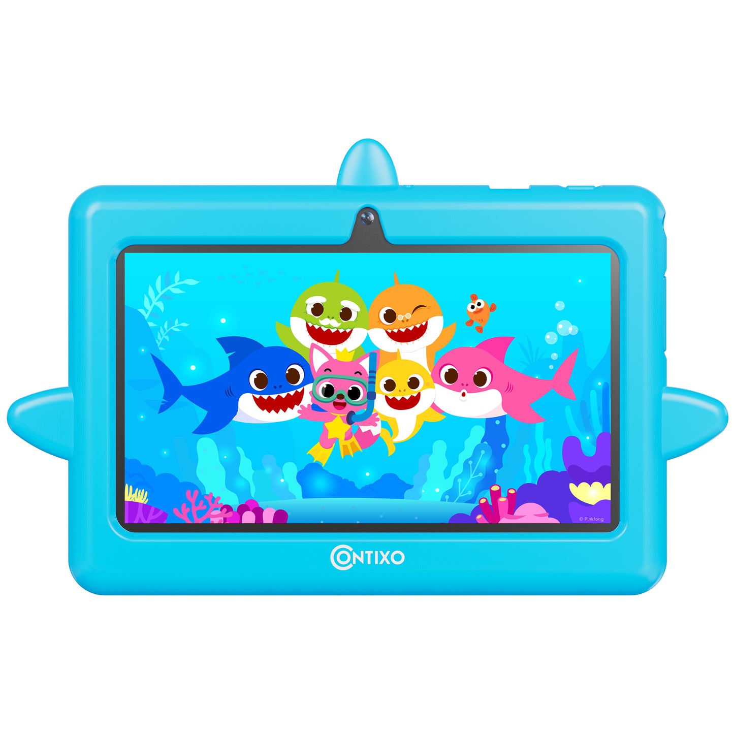 Pinkfong Baby Shark A8 7” Kids Tablet by Contixo | Android 16, 32GB