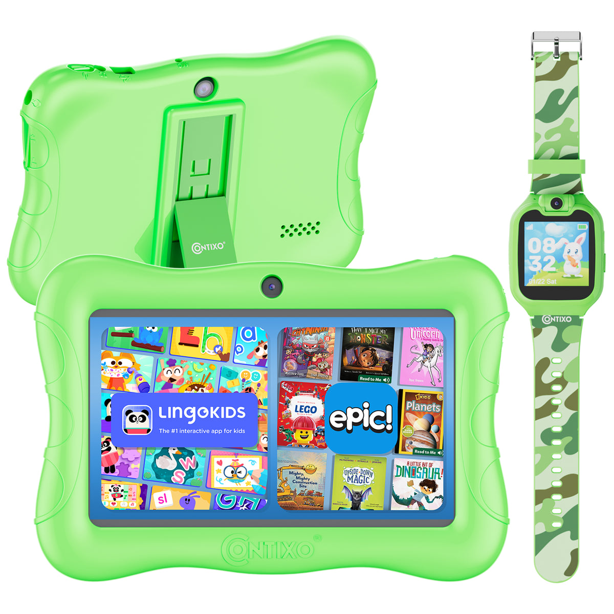 Contixo V9 Kids Tablet with Smartwatch